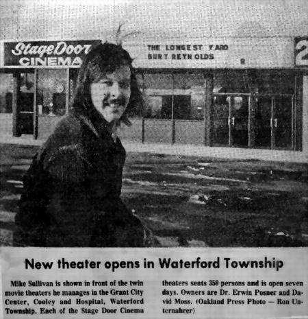 Union Lake Twin Cinemas - NEWS ARTICLE COURTESY MIKE SULLIVAN (newer photo)